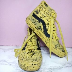Vans X Peanuts Sk8-hi Charlie Brown Unisex